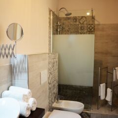 Отель B&b Al Borgo Италия, Фраскати - отзывы, цены и фото номеров - забронировать отель B&b Al Borgo онлайн ванная фото 2