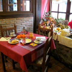 Отель Hostal Rural Elosta питание