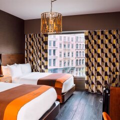 Отель Roxy Hotel Tribeca США, Нью-Йорк - отзывы, цены и фото номеров - забронировать отель Roxy Hotel Tribeca онлайн комната для гостей фото 4