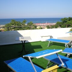 Hotel Butterfly Римини пляж