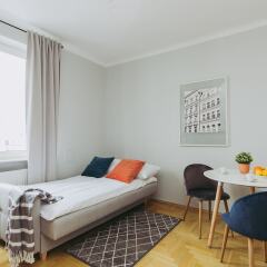 Отель ShortStayPoland Wiejska B42 Варшава комната для гостей