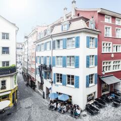 Отель Marktgasse Hotel Швейцария, Цюрих - 8 отзывов об отеле, цены и фото номеров - забронировать отель Marktgasse Hotel онлайн балкон