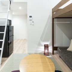 Отель Trip Pod Sumiyoshi C Хаката сауна