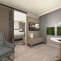 Отель Sheraton Columbus Suites Колумбус
