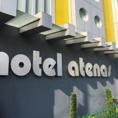 Hotel Atenas Plaza Мехико вид на фасад