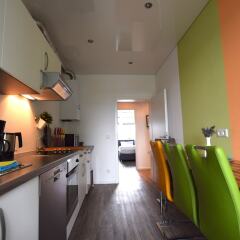 Отель Ferienwohnung Düsseldorf в номере