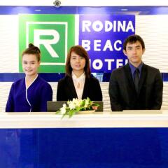Rodina Beach Hotel интерьер отеля