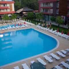 Отель Complex Zornica Residence - All Inclusive Болгария, Солнечный берег - отзывы, цены и фото номеров - забронировать отель Complex Zornica Residence - All Inclusive онлайн бассейн