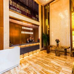 Lafei Xilong Hot Spring Hotel (Chongzhou Jiulonggou) интерьер отеля фото 2