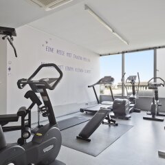 Отель Innside By Melia Parkstadt Schwabing Мюнхен фитнесс-зал