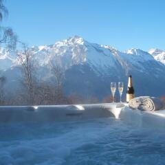 Отель Chalet Grand Loup Нендаз бассейн