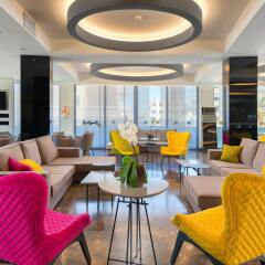 Отель Semiramis City Hotel Греция, Родос - 5 отзывов об отеле, цены и фото номеров - забронировать отель Semiramis City Hotel онлайн интерьер отеля фото 2