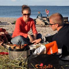 Отель Ajstrup Beach Camping & Cottages Дания, Орхус - отзывы, цены и фото номеров - забронировать отель Ajstrup Beach Camping & Cottages онлайн приотельная территория