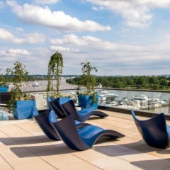 Отель Global Luxury Suites at The Wharf США, Вашингтон - отзывы, цены и фото номеров - забронировать отель Global Luxury Suites at The Wharf онлайн фитнесс-зал