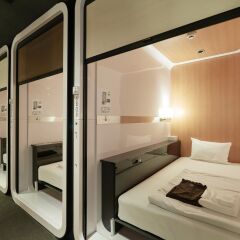 Отель First Cabin Kyobashi Япония, Токио - отзывы, цены и фото номеров - забронировать отель First Cabin Kyobashi онлайн комната для гостей фото 2
