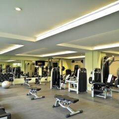 Отель Four Points by Sheraton Lagos Нигерия, Лагос - отзывы, цены и фото номеров - забронировать отель Four Points by Sheraton Lagos онлайн фитнесс-зал фото 2
