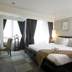 Апартаменты Cape House Serviced Apartments Бангкок комната для гостей фото 2