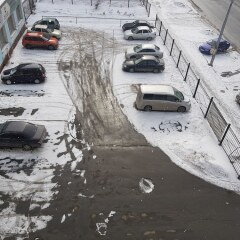 Хостел SunShine парковка фото 2
