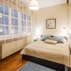 Апартаменты GM Apartment Serafimovicha 2 Москва комната для гостей фото 2