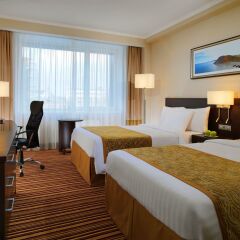 Отель Courtyard by Marriott Irkutsk City Center Иркутск комната для гостей фото 4