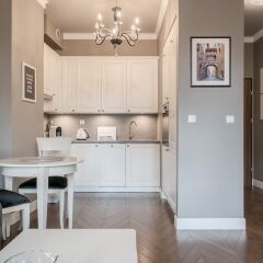 Отель RentPlanet Apartament Laciarska Вроцлав в номере