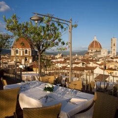 Grand Hotel Baglioni пляж