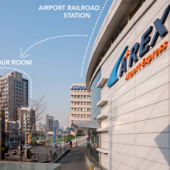Отель J Loft Seoul Station городской автобус