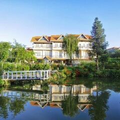 Отель Dalat Terrasse Des Roses Villa Далат приотельная территория