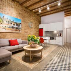 Отель Happy People Plaza Espana Apartments Испания, Барселона - отзывы, цены и фото номеров - забронировать отель Happy People Plaza Espana Apartments онлайн комната для гостей