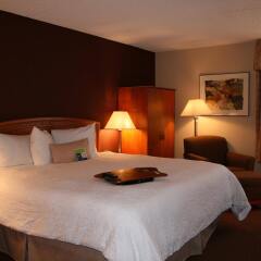 Отель Hampton Inn Newark Airport США, Элизабет - отзывы, цены и фото номеров - забронировать отель Hampton Inn Newark Airport онлайн комната для гостей фото 4