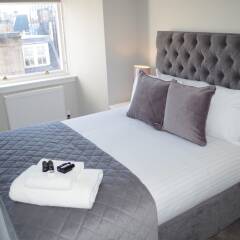 Отель Dreamhouse Apartments Glasgow St Vincent Street Великобритания, Глазго - отзывы, цены и фото номеров - забронировать отель Dreamhouse Apartments Glasgow St Vincent Street онлайн комната для гостей