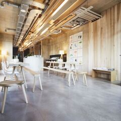 Отель ipartment Concrete Köln Mülheim Кёльн помещение для мероприятий