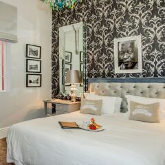 Отель The Villa Rosa Bed and Breakfast комната для гостей фото 5