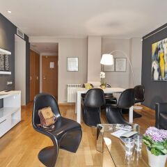 Отель AinB Sagrada Familia Apartments Испания, Барселона - 2 отзыва об отеле, цены и фото номеров - забронировать отель AinB Sagrada Familia Apartments онлайн комната для гостей фото 8