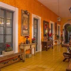 Отель Casona Tlaquepaque Temazcal y Spa интерьер отеля