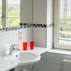 Отель SchlafGut AppartementHotel ванная