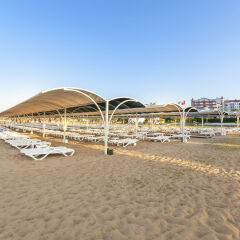Bella Resort & Spa Турция, Сиде - отзывы, цены и фото номеров - забронировать отель Bella Resort & Spa - All Inclusive онлайн пляж фото 2