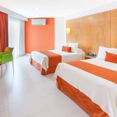Отель Ramada Cancun City Мексика, Канкун - 1 отзыв об отеле, цены и фото номеров - забронировать отель Ramada Cancun City онлайн комната для гостей