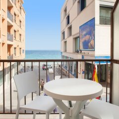 Отель Estudios RH Sol Испания, Пляж Леванте - отзывы, цены и фото номеров - забронировать отель Estudios RH Sol онлайн балкон