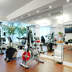 Отель Auteuil Manotel Швейцария, Женева - 1 отзыв об отеле, цены и фото номеров - забронировать отель Auteuil Manotel онлайн фитнесс-зал фото 2