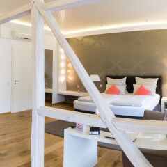 Отель Helvetia Suites Германия, Дюссельдорф - отзывы, цены и фото номеров - забронировать отель Helvetia Suites онлайн комната для гостей фото 5
