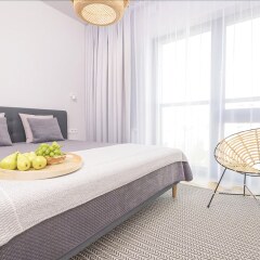 Отель Novis Apartments Panorama View Польша, Варшава - отзывы, цены и фото номеров - забронировать отель Novis Apartments Panorama View онлайн комната для гостей фото 3