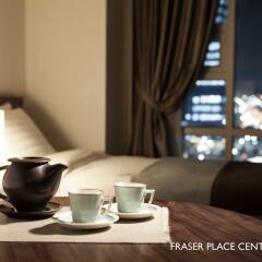 Отель Fraser Place Central Seoul Южная Корея, Сеул - отзывы, цены и фото номеров - забронировать отель Fraser Place Central Seoul онлайн комната для гостей фото 2