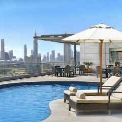 Отель The Ritz-Carlton Residences, Dubai International Financial Centre Дубай бассейн фото 3