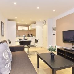 Отель Churchill Nike Apartments Великобритания, Лондон - отзывы, цены и фото номеров - забронировать отель Churchill Nike Apartments онлайн комната для гостей фото 11
