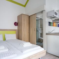 Отель Amber Gardenview Studios комната для гостей фото 6