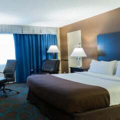 Отель Holiday Inn Niagara Falls Scenic Downtown США, Ниагара-Фолс - отзывы, цены и фото номеров - забронировать отель Holiday Inn Niagara Falls Scenic Downtown онлайн комната для гостей фото 4
