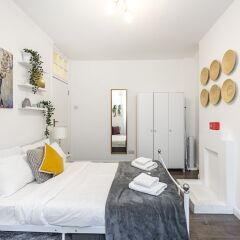 Апартаменты Tonbridge Street · Trendy 1 Bed Apartment Near King's Cross Лондон комната для гостей