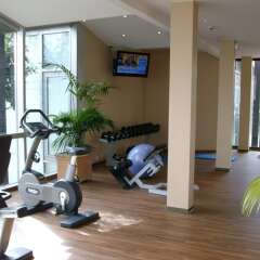 Отель InterContinental Frankfurt фитнесс-зал фото 2