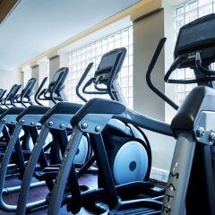 Отель New York Marriott Downtown США, Нью-Йорк - отзывы, цены и фото номеров - забронировать отель New York Marriott Downtown онлайн фитнесс-зал фото 3